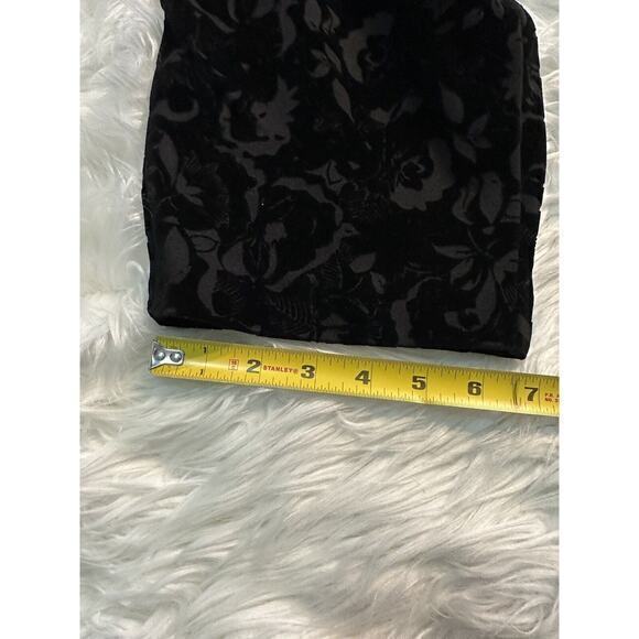 Alfani women's size 24 W Stretch Dress Pants waist 44” Black velvet - Picture 6 of 6